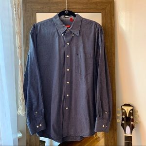 Izod Plaid Long Sleeve Button Down